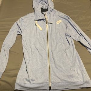 Long Nike zip up hoodie